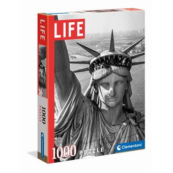 Puzzle 1000 pièces Clementoni Life Statue of Liberty