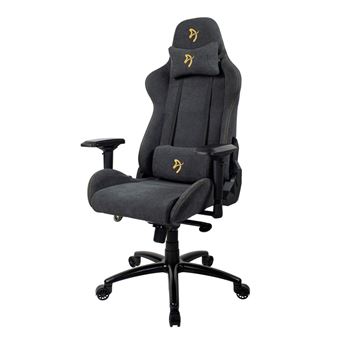 Siège Gaming Arozzi Verona Signature Tissu doux Noir et or