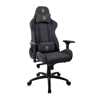 Siège Gaming Arozzi Verona Signature Tissu doux Noir et or