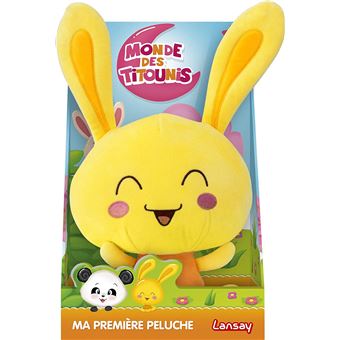 Peluche Lansay Le Monde Des Titounis Touni Cm Animal En Peluche Achat Prix Fnac