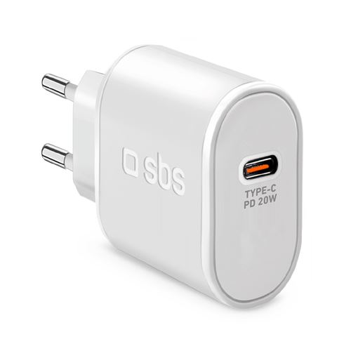 Chargeur mural 20 W Chargeur 1xUSB-C PD 20 W
