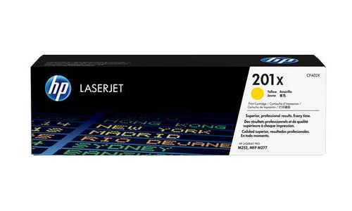 Toner HP 201 xl Jaune