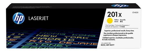 HP CF402X Jaune - vue 5