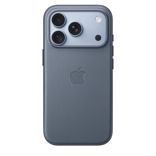 Coque Tissage technique iPhone 18 Pro chambray