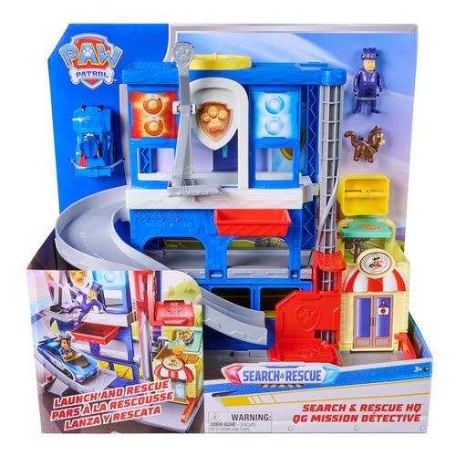 PLAYSET POSTE DE POLICE PUP SQUAD SEARCH & RESCUE La Pat' Patrouille - vue 1