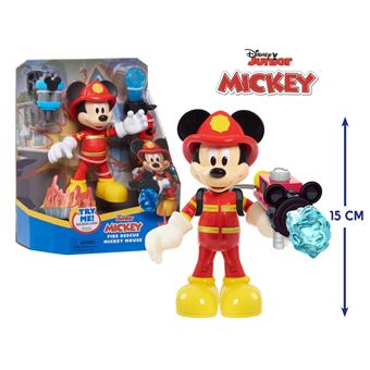 Figurine Pompier 15 cm Mickey avec accessoire
