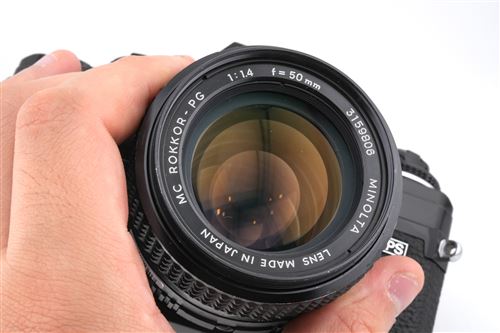 Minolta X-700 & 50mm f1.4 MC Rokkor-PG - Black (Appareil photo