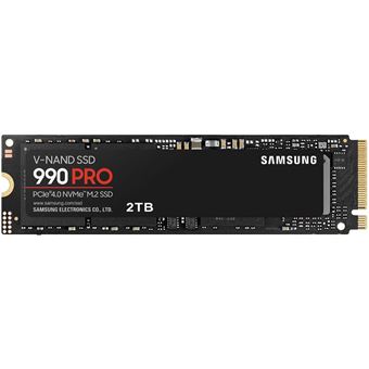 Draagbare interne SSD Samsung 990 Pro MZ-V9P2T0BW 2 TB Zwart - 1