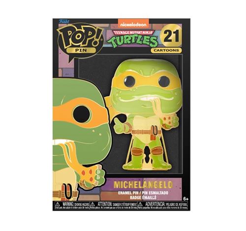 Funko Figurine Pop Pin Teenage Mutant Ninja Turtles Michelangelo
