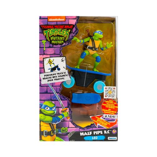 Véhicule télécommandé Ninja turtles Tortues Ninja Half Pipe Skate RC Modèle aléatoire - Ninja Turtles
