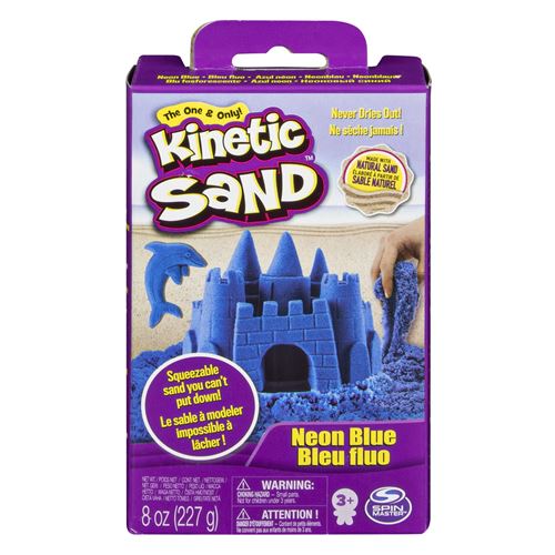 Pâte à modeler pour enfant Kinetic Sand Recharge Sable coloré Modèle aléatoire