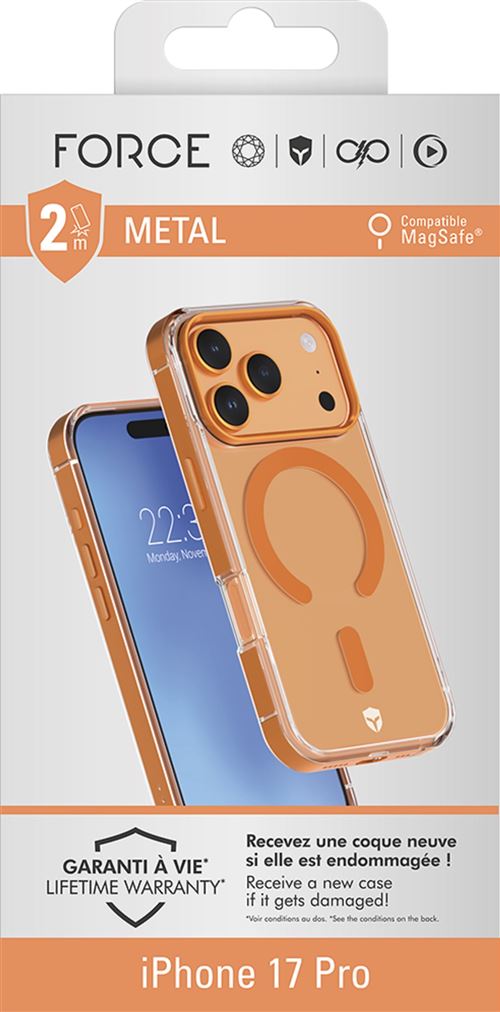 renforcée en métal MagSafe pour iPhone 17 Pro - vue 2