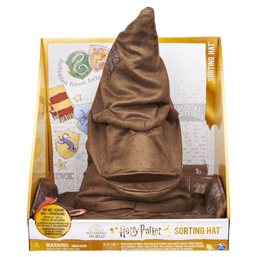 Peluche Interactive Harry Potter Choixpeau Magique Interactif Wizarding World