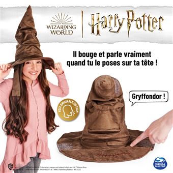 Peluche interactive Harry Potter Choixpeau Magique Interactif Wizarding World