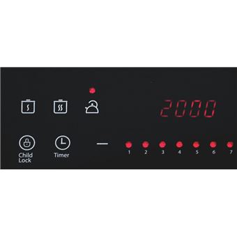 Table à Induction Posable Beko HPI214B 2000 W Noir