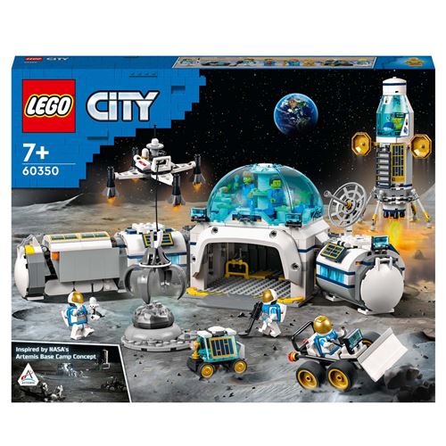 Acheter LEGO® City 60350 La Base de Recherche Lunaire État correct - 147,61 € LEGO® City 60350 La Base de Recherche Lunaire État correct - Lego City reconditionné disponible sur Fnac