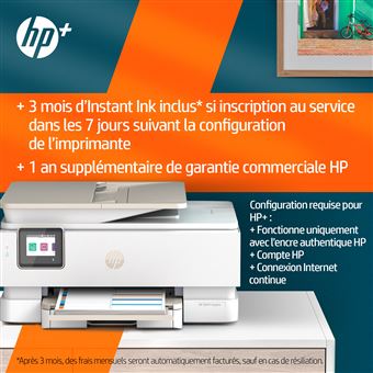 25€91 sur Imprimante multifonction Tout-en-un HP Envy Inspire 7920e Blanc - Imprimante  multifonction - Achat & prix