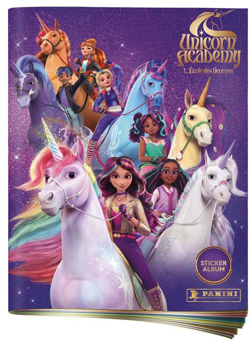Album PANINI L'École Des Licornes – 192 Stickers avec Effets Brillants - vue 2