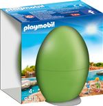 Playmobil Œuf de Pâques 9418 Soigneuse avec bébés phoques