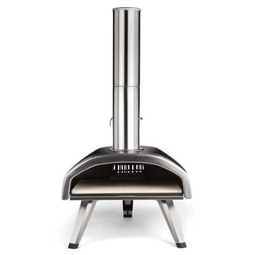 Ooni Fyra 12 Pizzaoven op Houtpellets Inox en Zwart