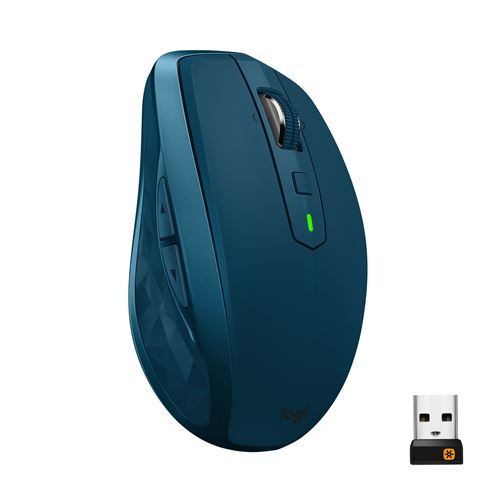 Souris mobile sans fil Logitech MX Anywhere 2S Bleu Sarcelle
