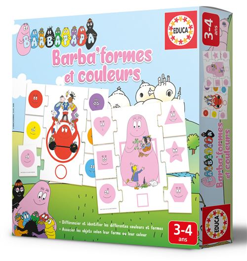 Jeu de réflexion Educa Barba'formes et couleurs
