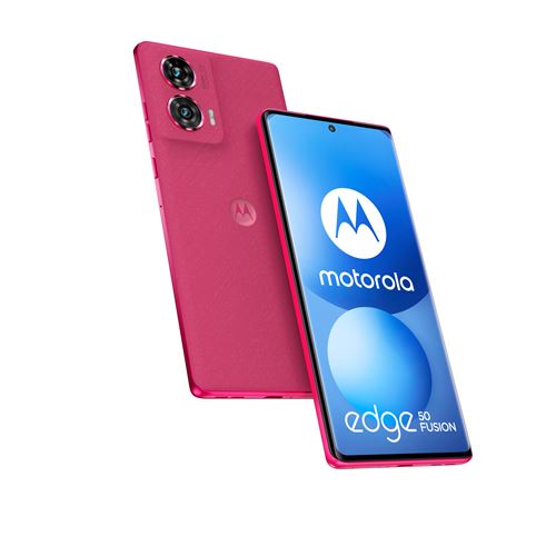 Smartphone Motorola Moto Edge 50 Fusion 6,7 5G Double SIM 256 Go Rose