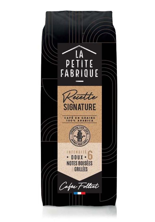 Café en grain La petite fabrique Recette Signature 250g Intensité 6