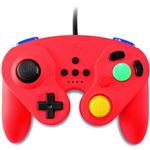 Manette Nintendo Switch filaire Steelplay Neo Retro Rouge