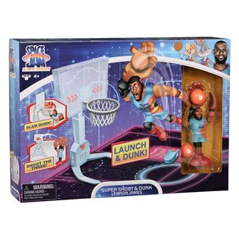 Pack Super Dunks et 1 Figurine LeBron James Space Jam