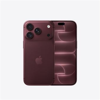 Apple iPhone 18 Pro 6,3" 5G Double SIM 512 Go Bordeaux