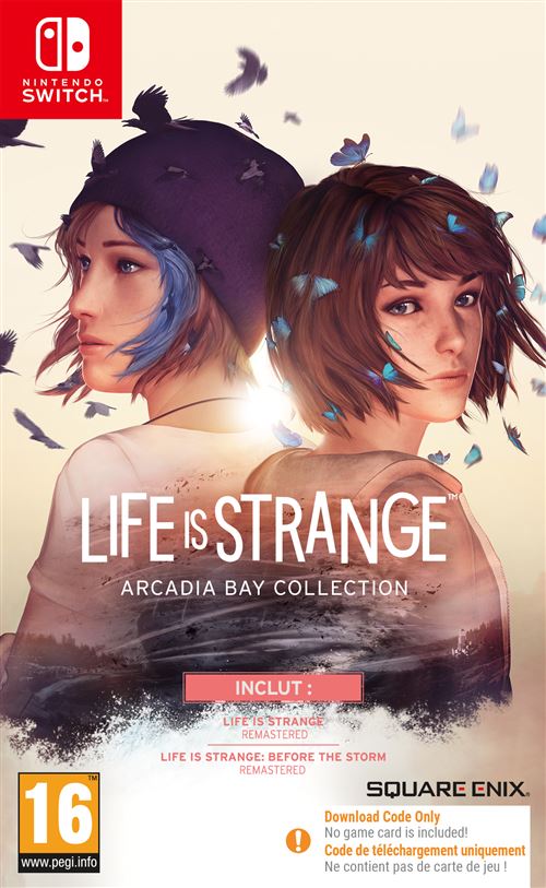 Life Is Strange Arcadia Bay Code in a box Nintendo Switch