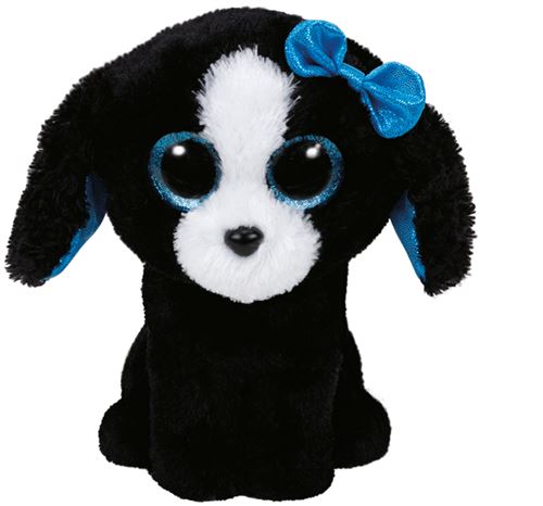 Ty Beanie Boo – Peluche Sissy Le Chien 15 Cm – Yeux Pailletés, Fourrure Douce – Collection Dès 3 Ans
