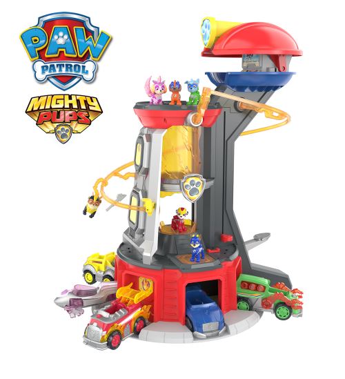 Playset PatPatrouille Quartier General Géant Mighty Pups