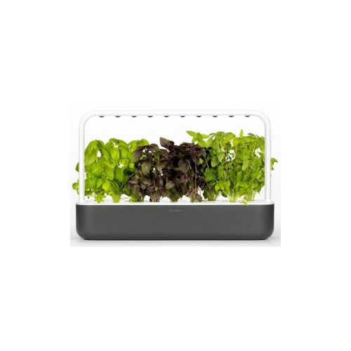 potager d'intérieur 9 pots gris - m5262000