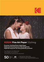 Kodak Fina Art Paper Etching 210 gr 10 x 15 cm 50 feuilles