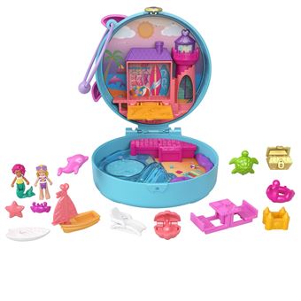 Coffret Polly Pocket Univers Plage du Dauphin