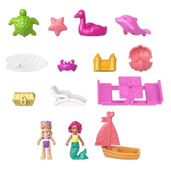 Coffret Polly Pocket Univers Plage du Dauphin