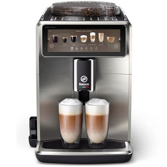 Expresso avec broyeur Philips Saeco Xelsis Suprema SM8885/00 Noir