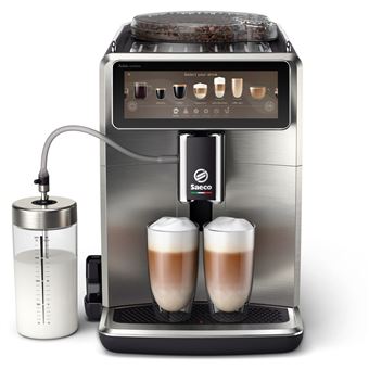 Expresso avec broyeur Philips Saeco Xelsis Suprema SM8885/00 Noir