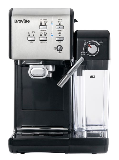Expresso Breville Prima Latte 2 VCF108X01 1450 W Argent et Noir