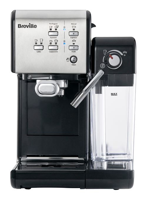 Espresso Breville Prima Latte 2 VCF108X01 1450 W Zilver en Zwart