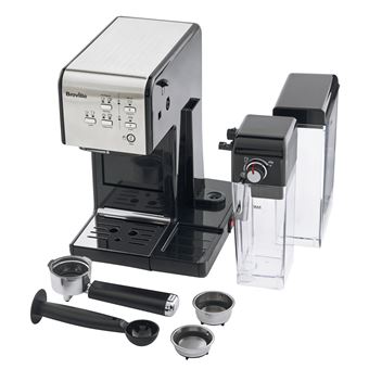 Expresso Breville Prima Latte 2 VCF108X01 1450 W Argent et Noir