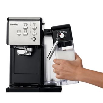 Expresso Breville Prima Latte 2 VCF108X01 1450 W Argent et Noir