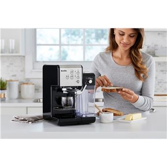 Expresso Breville Prima Latte 2 VCF108X01 1450 W Argent et Noir