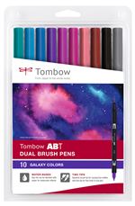 Set de 10 feutres Tombow France & Benelux Abt Dual Galaxy