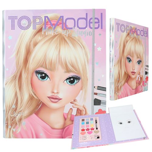 Dessin et coloriage enfant Top Model Set de beauté Make Up