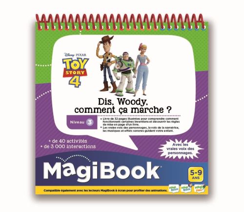 Livre Éducatif Vtech Magibook Toy Story 4