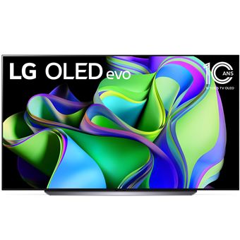 TV OLED Evo LG OLED83C3 210 cm 4K UHD Smart TV Noir et Argent - 1