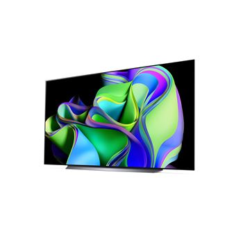 TV OLED Evo LG OLED83C3 210 cm 4K UHD Smart TV 2023 Noir et Argent